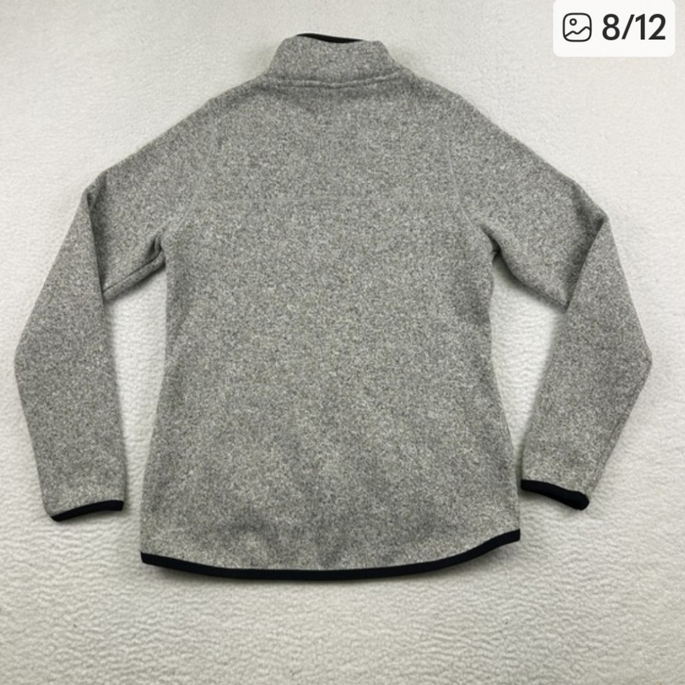 VintageY2K Nike Gray Zip-Up Jacket Size Large Runs Medium - Picture 7 of 8
